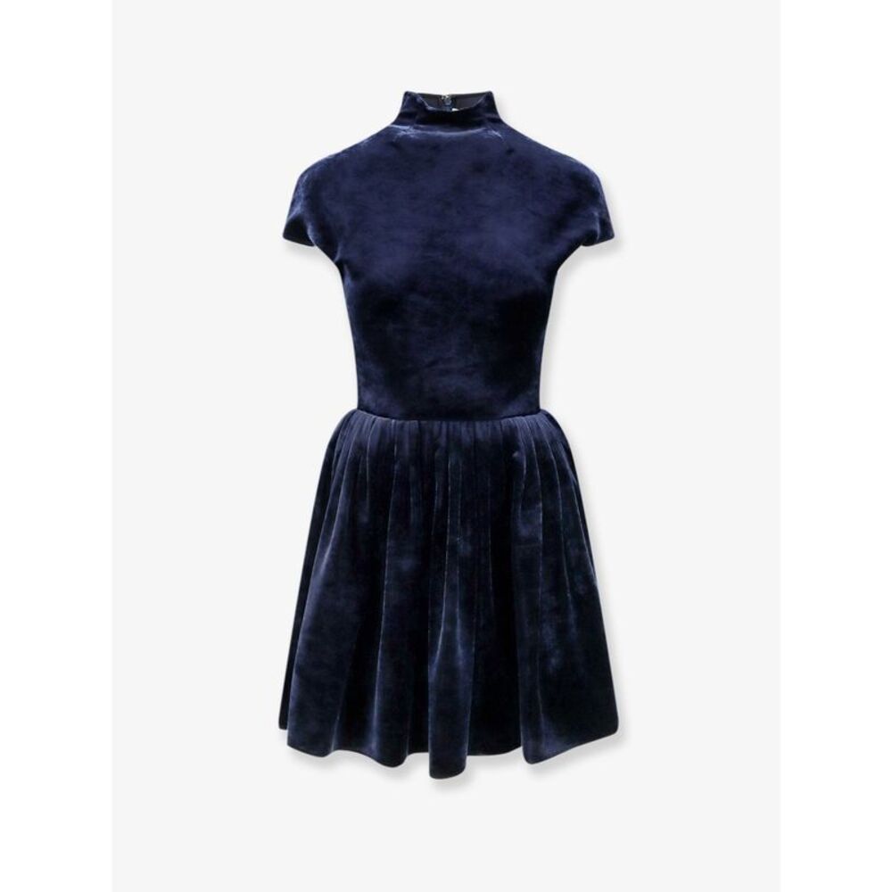 Alaia Women Short Velvet Dress